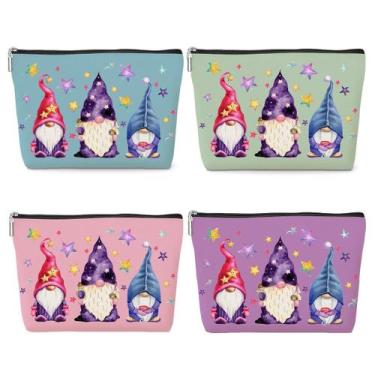 Imagem de Conjunto de bolsas de cosméticos jeilink, pacote com 4, impermeável, 2