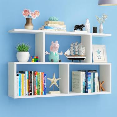 Imagem de Prateleira Nicho Mdf Grande 65x90x20cm Decoração Moderna Parede Sala/Quarto escritorio porta livros