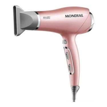 Imagem de 2X Secador De Cabelos Mondial Scn-32 Cor Rosé