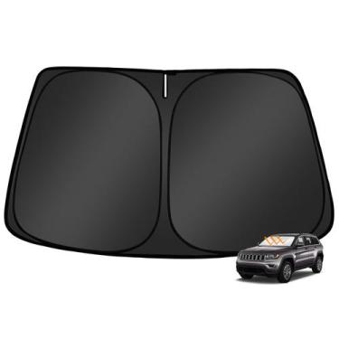 Imagem de Pára-brisa Sun Shade Mekdghro Custom Fit Jeep Grand Cherokee