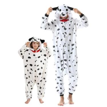 Imagem de Pijama DarkCom Animal Dalmatian Traje Unissex para adultos