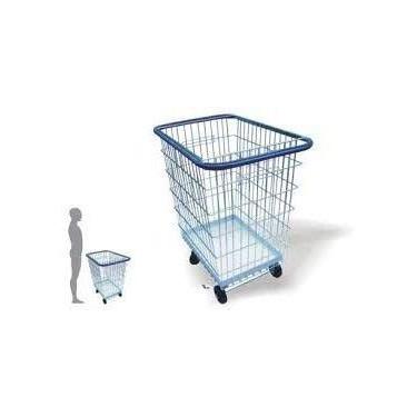 Imagem de Carrinho De Compras Para Condomínio 300litros Com Bandeja - jsn