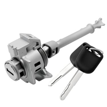 Imagem de Cilindro de fechadura da porta do lado do motorista dianteiro com 2 chaves compatível com Honda Accord 2018-2022, kit de substituição de cilindro de fechadura de porta para 04921-TVA-A01