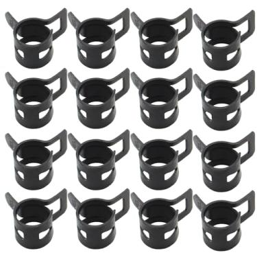 Imagem de Lamvbls 50 braçadeiras tipo mola de 9 mm 0,9 cm para mangueira de ar, tubo de água, linha de mangueira de combustível, mangueira de vácuo, ajuste de mangueira de 9,5-10,2 mm OD