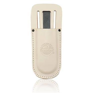 Imagem de Graintex Coldre de tesoura de poda e alicate para cinto de ferramentas, bolsa de couro para alicates, tesouras de jardim, tesouras de poda para fácil acesso com clipe, faca de couro e bainha de