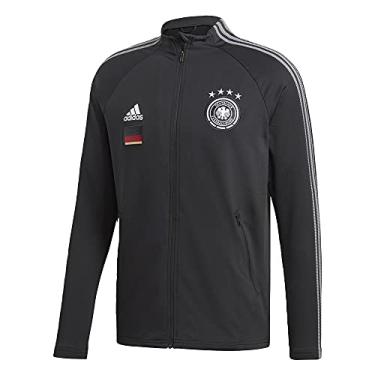 Imagem de Jaqueta masculina Adidas Futebol Alemanha Anthem, Preto, Small