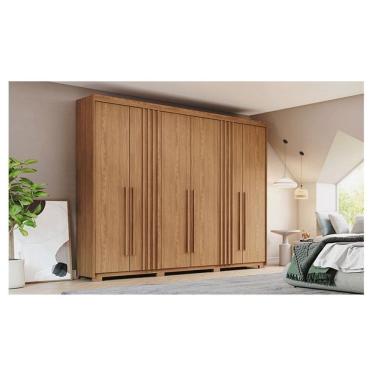 Imagem de Guarda Roupa Casal Ambiente Norton 6 Portas Nature - Henn