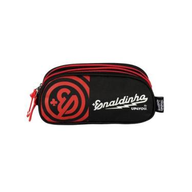 Imagem de Estojo Escolar Penal Triplo Enaldinho Youtuber Et49453 - Luxcel