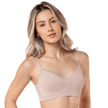 Imagem de Sutiã Top Angel Loba Lupo 41260-003 - Sem Costura, Nude, P