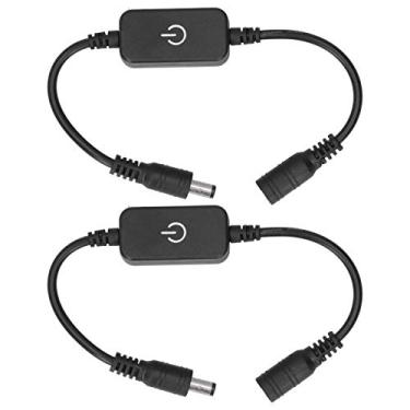 Imagem de Generic Interruptor Dimmer LED 5V-24V, Controle Sensível Ao Toque, 6 Amps, Adequado para Iluminação Doméstica, 2 Unidades