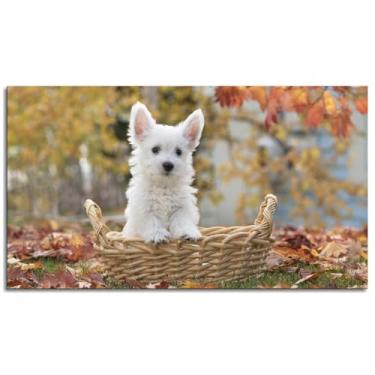 Imagem de Animals Wall Art Leaves Canvas Prints Poster For Home Conjunto de 1 Decorações Noframed 33.0 cmx20.3 cm