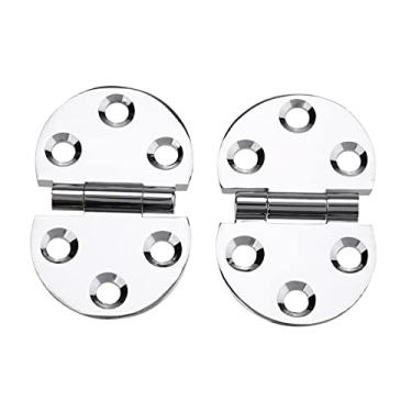 Imagem de Generic Mesa Dobrável de Cobre para Máquina de Costura, Dobradiças de 180 Graus para Abertura e Fechamento Flexíveis, Mola Durável, 2 Peças