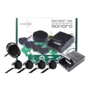 Imagem de Sensor De Estacionamento Sonoro Preto Kx3