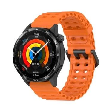 Imagem de Pulseira De Silicone De 22mm Para Huawei GT 6 Pro, GT5, GT4, GT3, Band