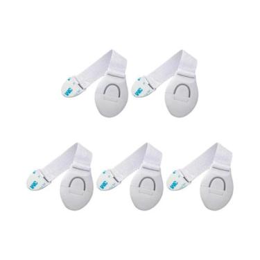 Imagem de Trava De Segurança Para Armário De Bebê Proteção Infantil Para Gavetas