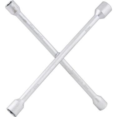 Imagem de Chave De Roda Tipo Cruz 17x19x21x23mm Cromo Vanádio - Vonder