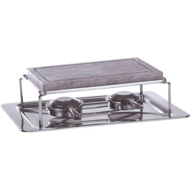 Imagem de Réchaud Vicenza 2 Queimadores Fondue na Pedra Hara