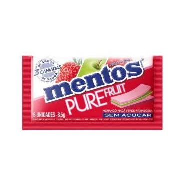 Imagem de Kit Chiclete Doces Mentos Slab Pure Fresh 3 Camadas - sem açúcar - 6 U