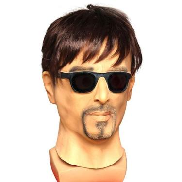 Imagem de Máscara Old Man Latex Full Face para festa de Halloween - yiweisai