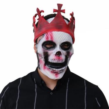 Imagem de Máscara de Halloween Watches Dogs Skull Crown Cosplay Latex - yiweisai