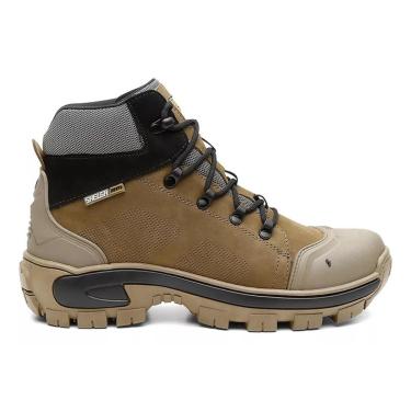 Imagem de Bota Coturno Atacama  Shelga Masculina Nobre Nobuck Creme-Masculino