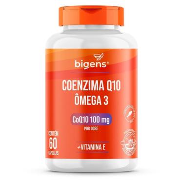 Imagem de Coenzima Q10 + Ômega 3 + Vitamina E 60 Caps - Bigens-Unissex