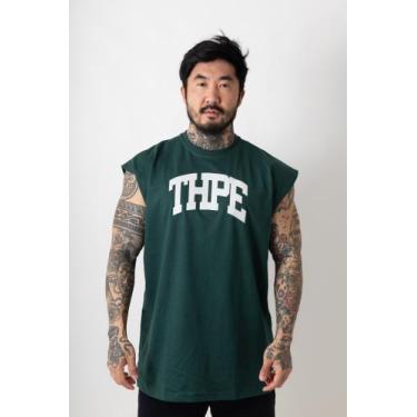 Imagem de Regata Oversized Brigth Thpe Premium, Verde escuro, P