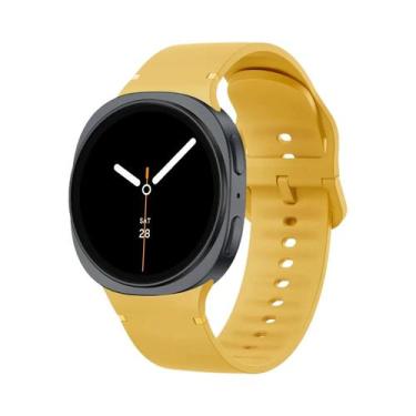 Imagem de Pulseira De Silicone Para Samsung Galaxy Watch 8 44mm 40mm Sport Class