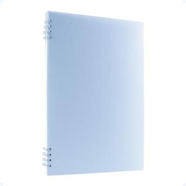 Imagem de Caderno Pautado De Anotações Capa Mole Transparente 80 Folha - Decore 