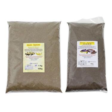 Imagem de Kit 2 Massas Japonesa Tradicional Banana 1kg + Missô 700g - Massa Japo