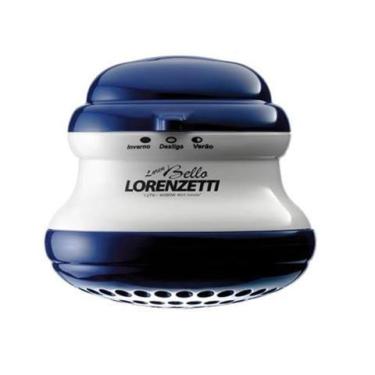 Imagem de Ducha loren bello ultra azul com cano 220v 5500w - lorenzetti