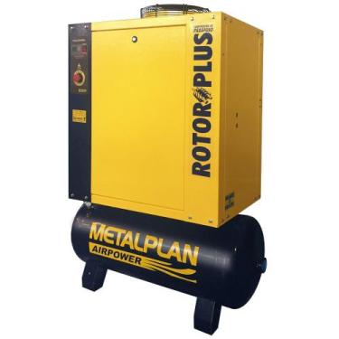 Imagem de Compressor de ar de parafuso 10 hp 100 litros 9 bar 220V - Rotor Plus 
