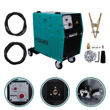 Imagem de Máquina Solda Elétrica Mig Mag Vulcano 280A Balmer Profissional 280 Am