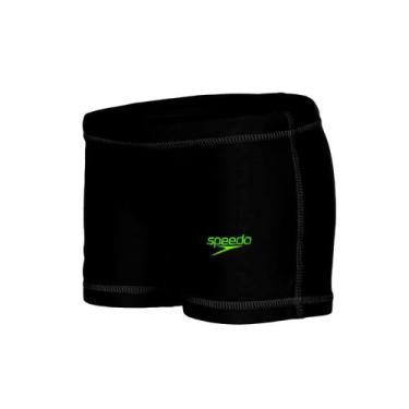 Imagem de Sunga Hidroshort Solid Kids Infantil Preta  Speedo, GG2