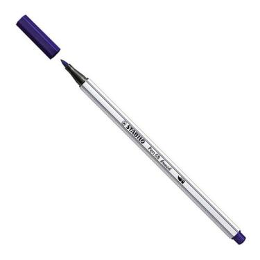 Imagem de Caneta Stabilo Pen Brush, 22 AZUL MARINHO
