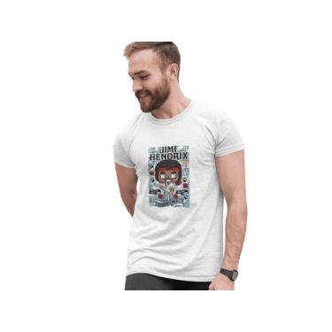 Imagem de Camiseta Poster Pop Style Inspiração JIMMY HENDRYX Estampa DTF 100% Al