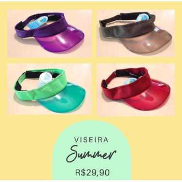 Imagem de Viseira modelo verão - INCRIVEISDELIVERYS