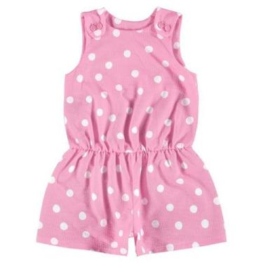 Imagem de Macaquinho Infantil Menina Malwee 1 ao 8 Ref. 97175, 1, Rosa