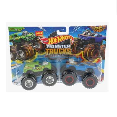 Imagem de Hot Wheels Monster Trucks Poison Pinto e Rodger Dodger FYJ64