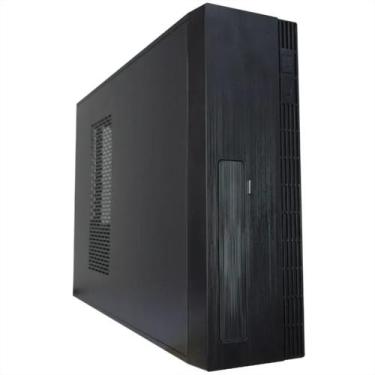 Imagem de Gabinete Brazil PC BPC-S1-04 com Fonte 300W - Slim - Vertical/Horizont
