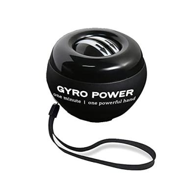 Imagem de Qianduo Bola de estresse para exercício de mão, treinador de ataque manual de karatê, spinball, bola de giroscópio de LED, bola de aperto de mão, poder fortalecer o estresse