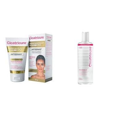 Imagem de Kit Protetor Solar Cicatricure Antissinais Efeito Matte FPS 50 40g + Água Micelar Cicatricure 380ml