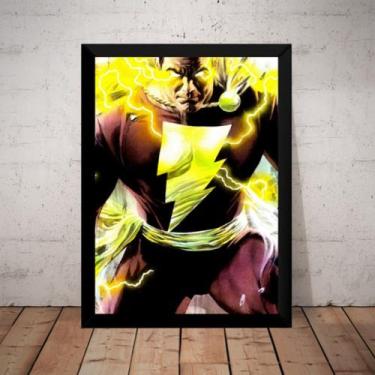 Imagem de Quadro Capitão Marvel Shazam! Arte De Alex Ross - Fanarte