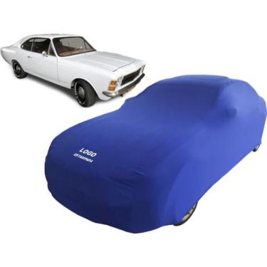 Imagem de Capa De Tecido Para Carro Opala Sob Medida Em Lycra - Mz, Azul