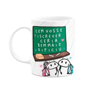 Imagem de JPS INFO, Caneca Florkito Professores - Feliz dia dos professores