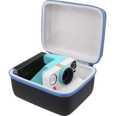 Imagem de khanka Estojo de transporte rígido para Polaroid Now 3rd Gen I-Type, Now+ 3, Now 2nd Gen, Flip, Originals Now I-Type, Originals Now+, I-2, OneStep +, OneStep 2 Instant Film Camera (zíper azul)