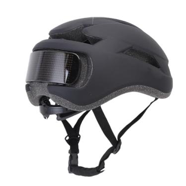 Imagem de Yunir Capacete de Bicicleta Inteligente, LED Speedometer de Controle de Aplicativo LED Programável Com Sinais de Giro de Luz Traseira para Ciclismo de esqui.