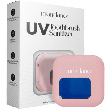 Imagem de Desinfetante para escovas de dentes Mondano UV-C com suporte e recarre