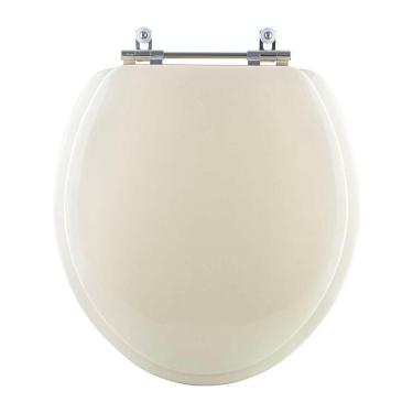 Imagem de Assento Sanitário Almofadado Fiore Bege Claro Para Vaso Incepa