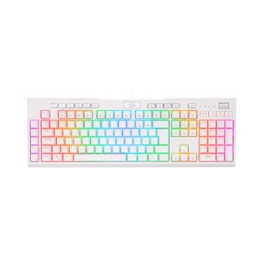Imagem de Teclado Mecânico Gamer Redragon Brahma Pro - ABNT2 - RGB Chroma - Switch Blue - Branco K586W-RGB-PRO-Unissex